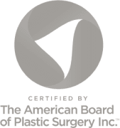 certified by the american board of plasty surgery inc. logo